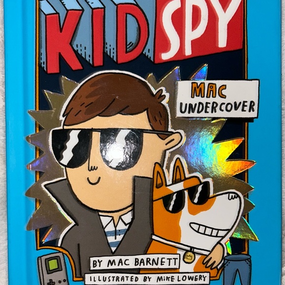 Scholastic Other - Kid Spy: Mac Undercover by Mac Barnett Teens Hardcover Book New